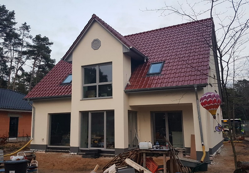 Hausübergabe in Fichtenwalde (Brandenburg)